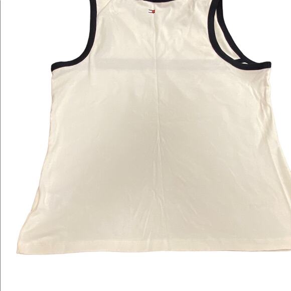 Tommy Hilfiger White Tank Top Womens XL New with Tags Attached - Picture 2 of 4